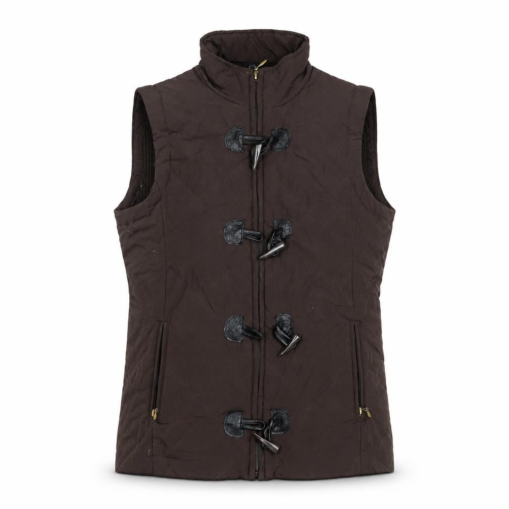 Womens UK Size 10 DASH Brown Gilet