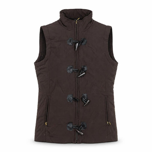 Womens UK Size 10 DASH Brown Gilet