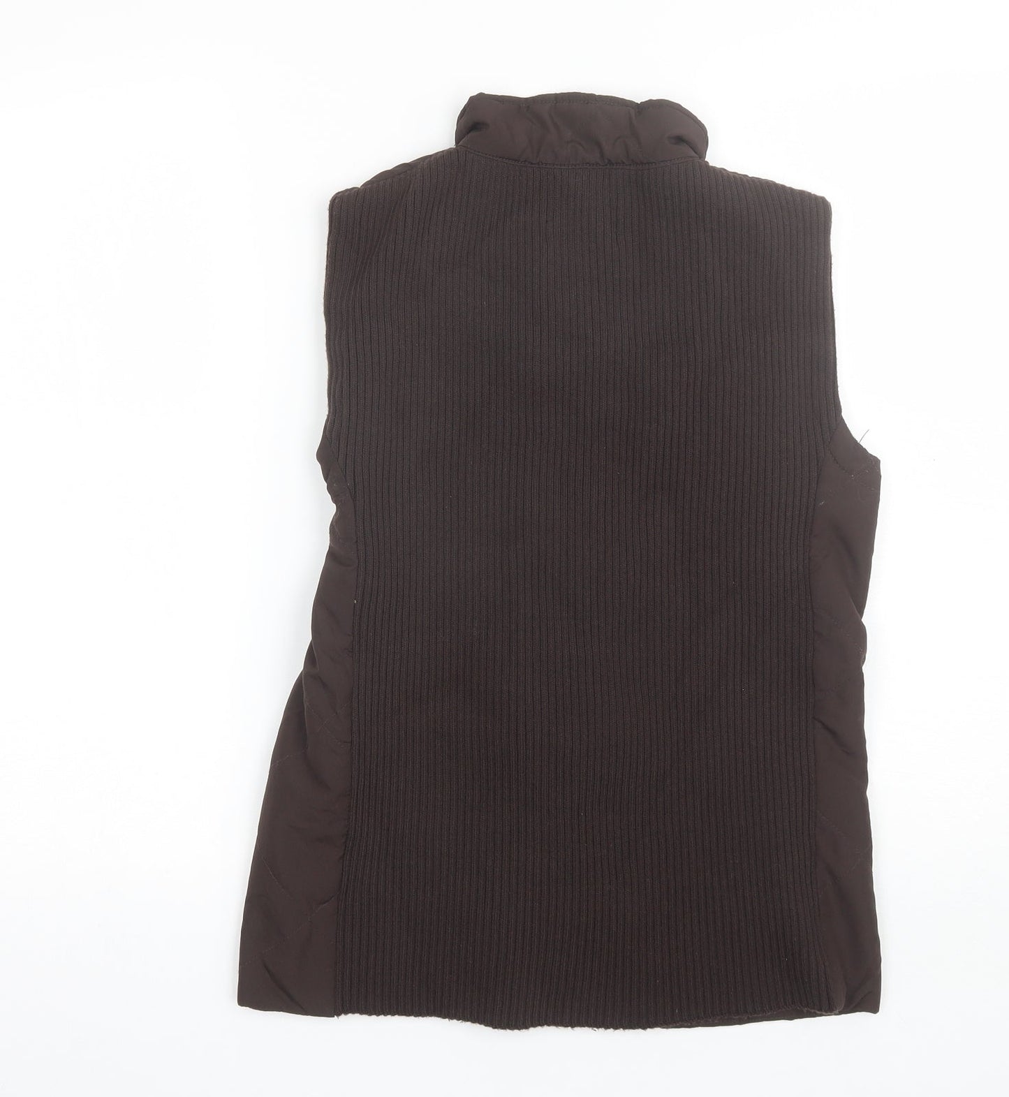 Womens UK Size 10 DASH Brown Gilet