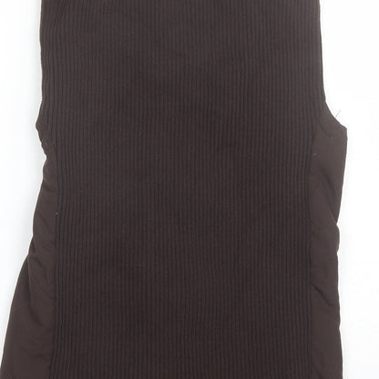 Womens UK Size 10 DASH Brown Gilet