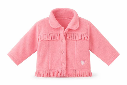 Mothercare Baby Pink  Polyester Cardigan Jumper Size 3-6 Months