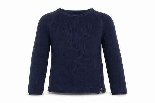 Primark Boys Blue Round Neck  Cotton Pullover Jumper Size 7-8 Years