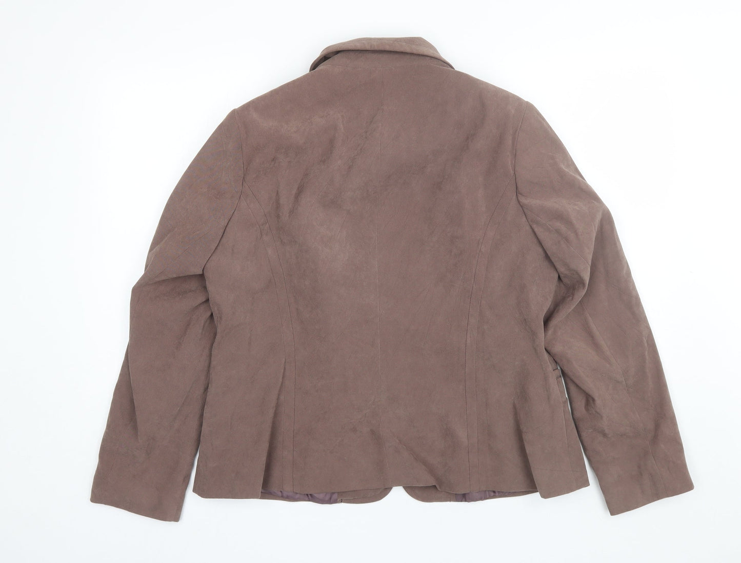 Womens UK Size 18 BM Brown Jacket