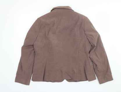 Womens UK Size 18 BM Brown Jacket