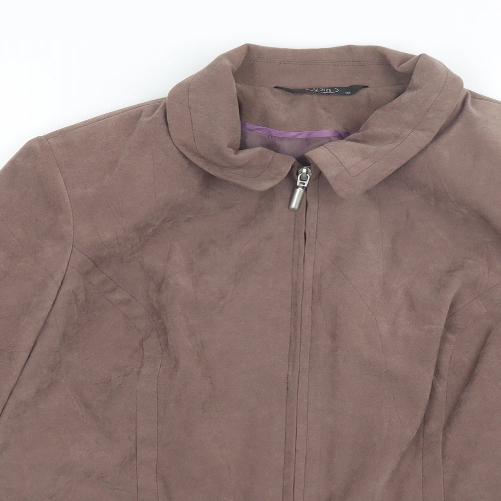 Womens UK Size 18 BM Brown Jacket