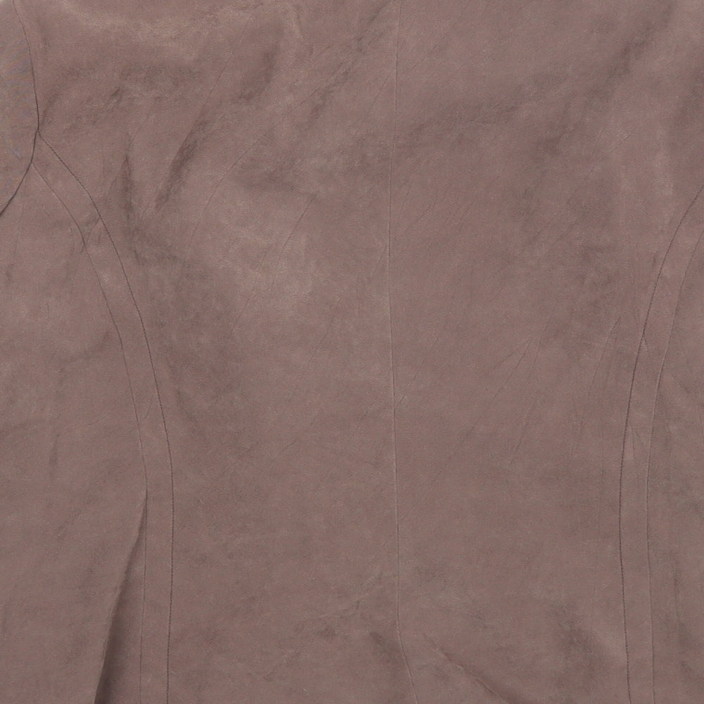 Womens UK Size 18 BM Brown Jacket