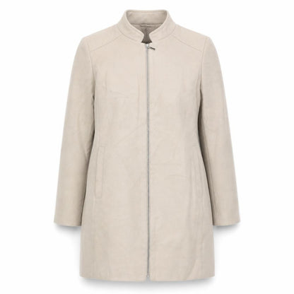 Womens UK Size 16 Marks and Spencer Beige Overcoat