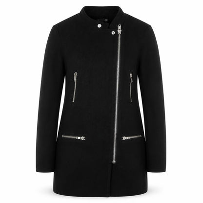 Womens UK Size 10 Missguided Black Jacket