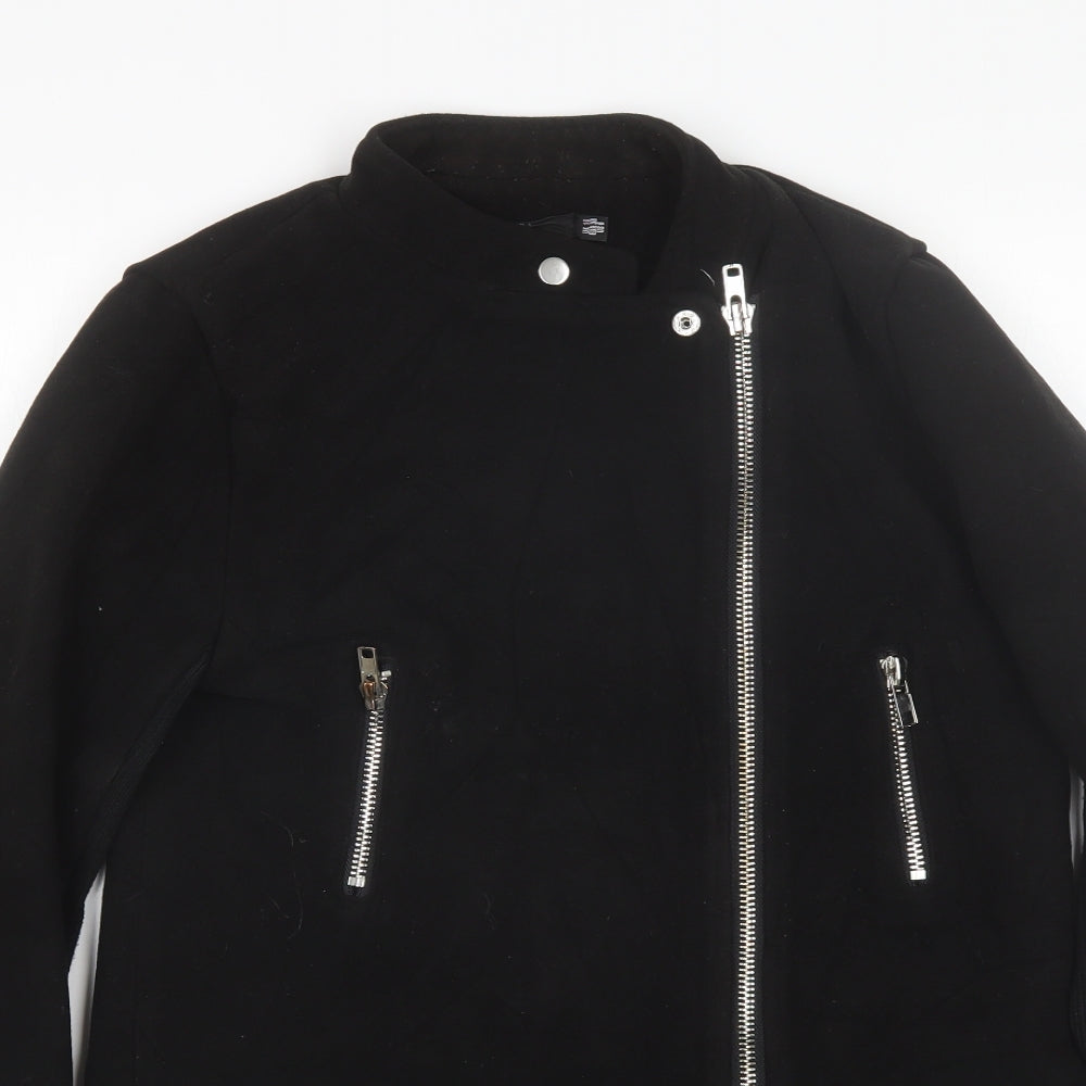 Missguided Womens Black   Jacket  Size 10