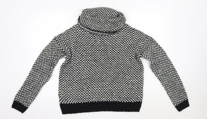 Womens UK Size M New Look Multicoloured Pullover Jumper