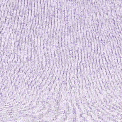 George Womens Purple Round Neck  Acrylic Pullover Jumper Size L
