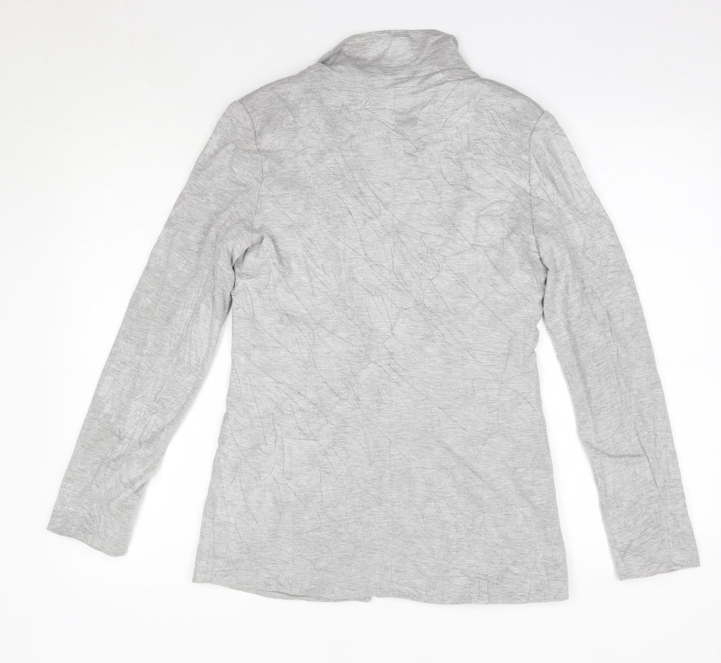 Womens UK Size 6 Oasis Grey Cardigan Jumper