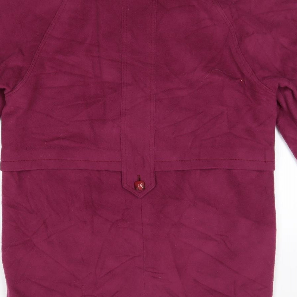 Manfred Mettner Womens Pink   Overcoat Coat Size 6