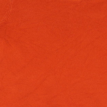 Womens UK Size 14 Bonmarché Orange Pullover Jumper