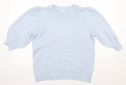 Womens UK Size M Matalan Blue Pullover Jumper