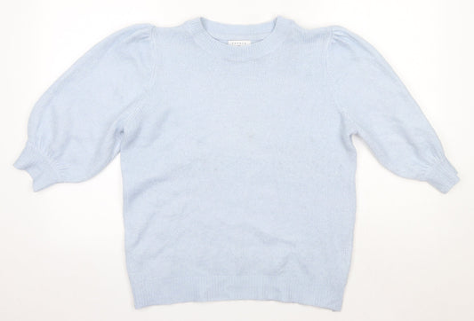 Womens UK Size M Matalan Blue Pullover Jumper