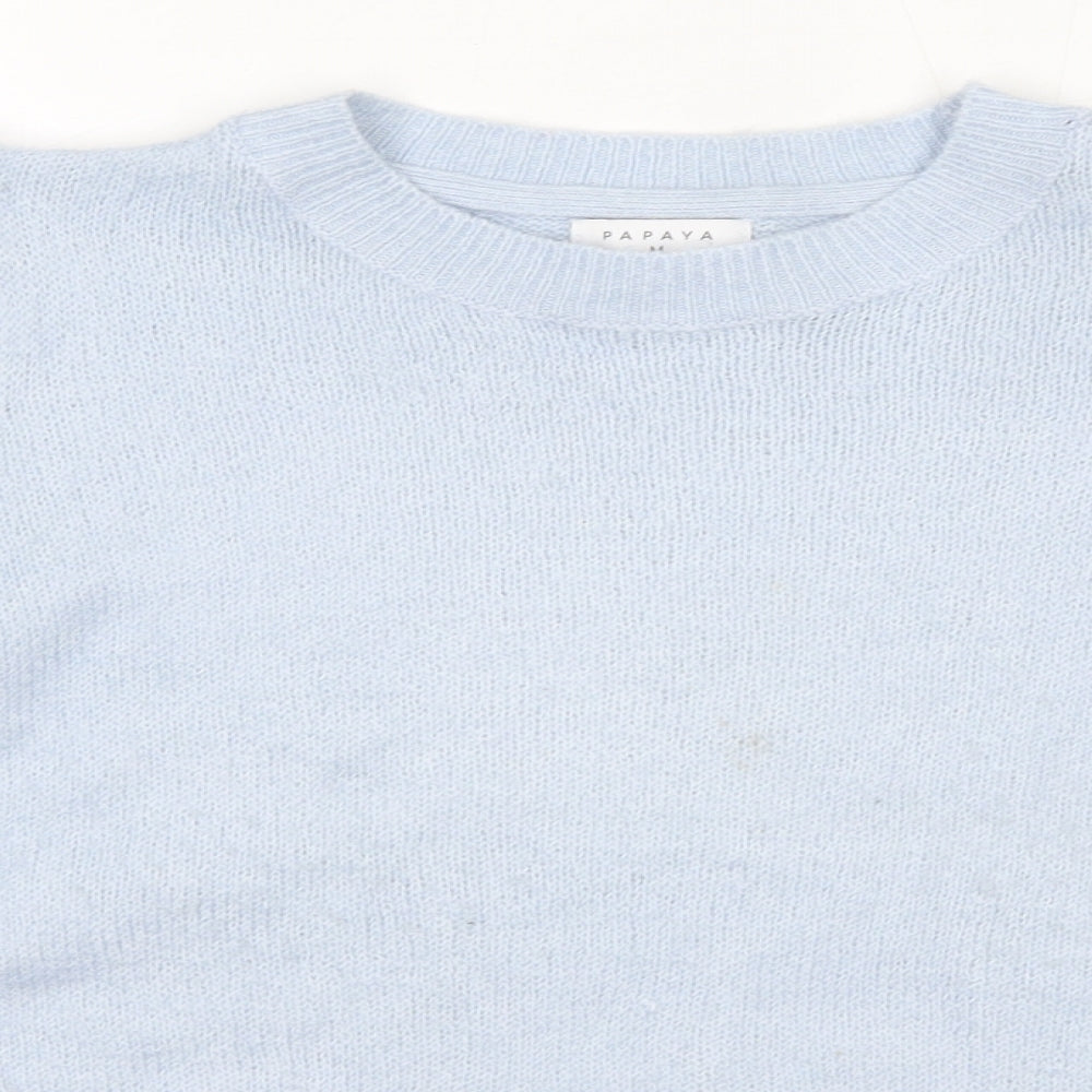 Womens UK Size M Matalan Blue Pullover Jumper