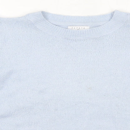 Womens UK Size M Matalan Blue Pullover Jumper