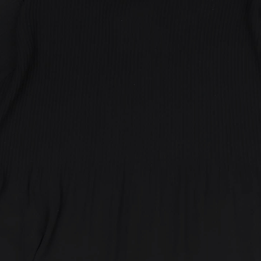 Womens UK Size  Preworn Black Tunic Blouse