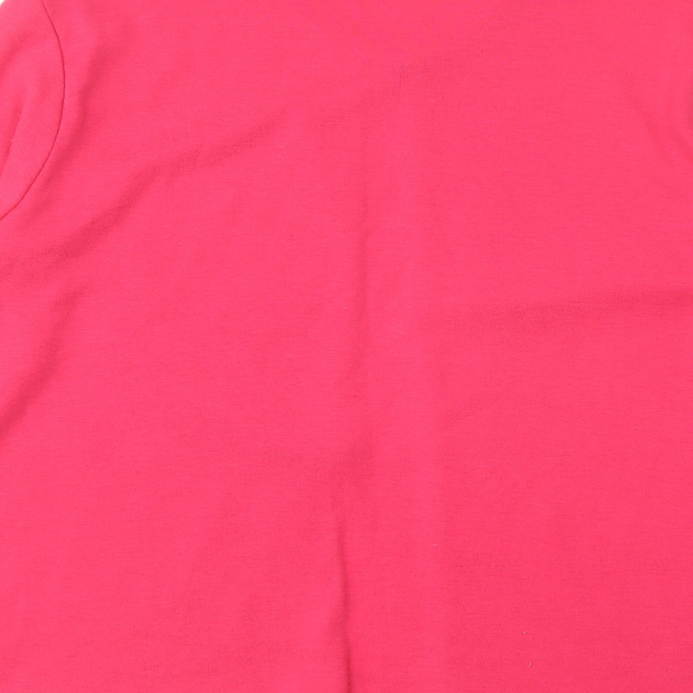 Womens UK Size 14 TIGI Pink Cardigan Jumper