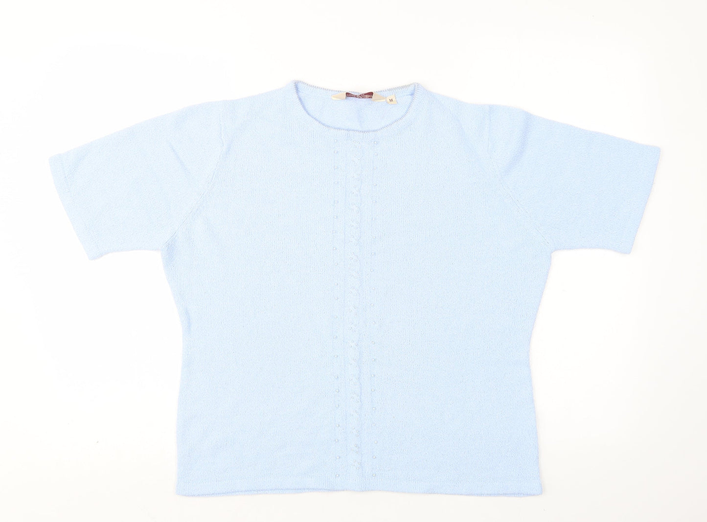 Womens UK Size M EWM Blue Pullover Jumper