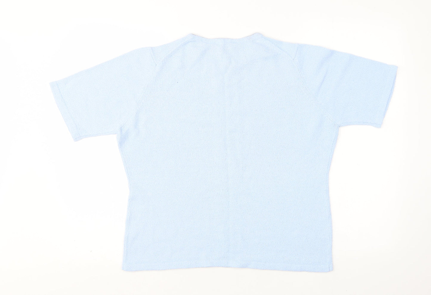 Womens UK Size M EWM Blue Pullover Jumper