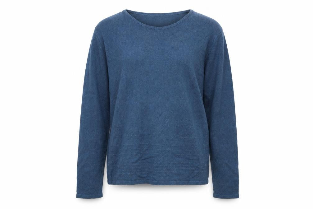 Womens UK Size 14 M&S Blue Pullover Jumper