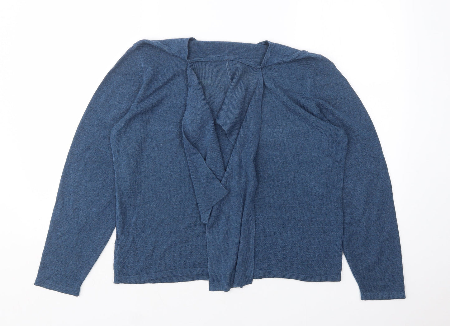 Womens UK Size 14 M&S Blue Pullover Jumper