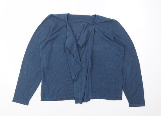 Womens UK Size 14 M&S Blue Pullover Jumper