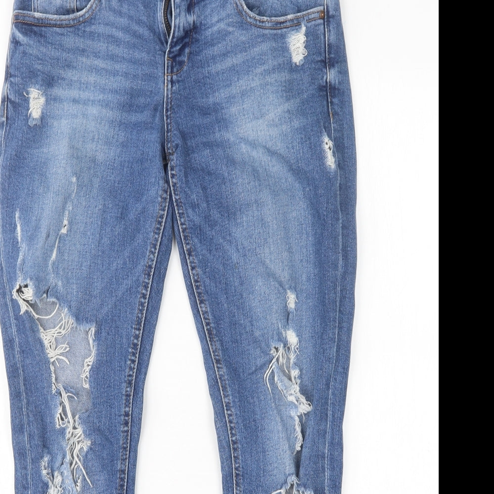 Denim Co Womens Blue  Cotton Skinny Jeans Size 8 L29 in Regular