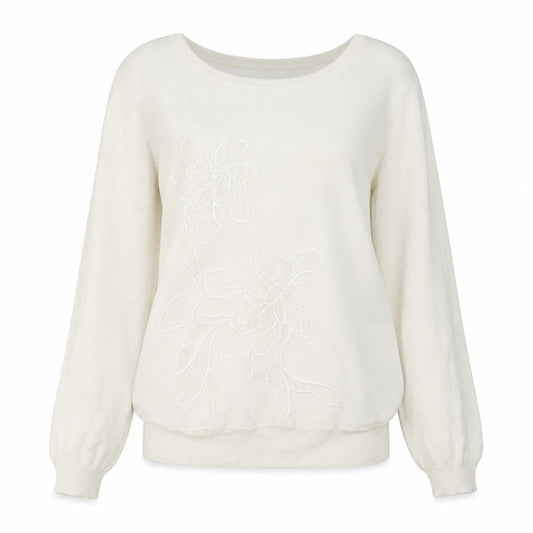 Womens UK Size XS Coast White Pullover Jumper