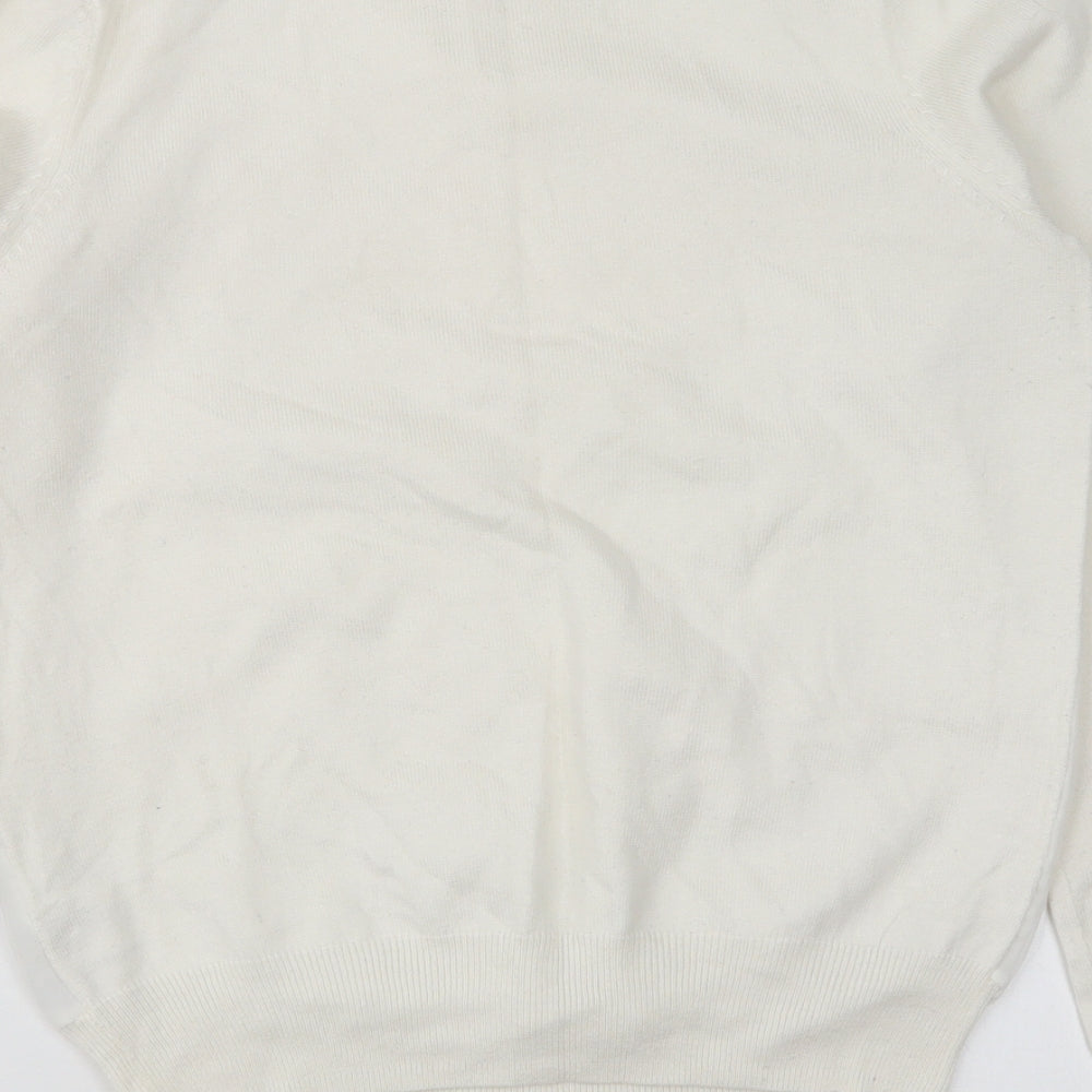 Womens UK Size XS Coast White Pullover Jumper