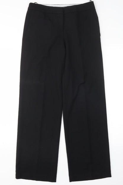 Womens UK Size 8 NEXT Regular Fit  Black Trousers