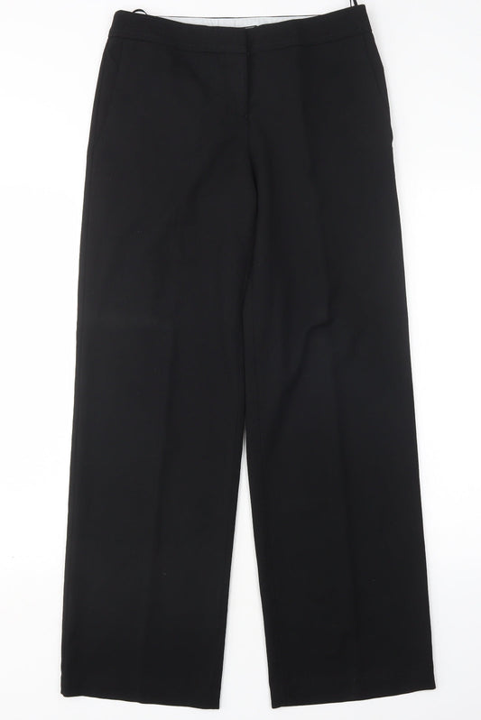 Womens UK Size 8 NEXT Regular Fit  Black Trousers