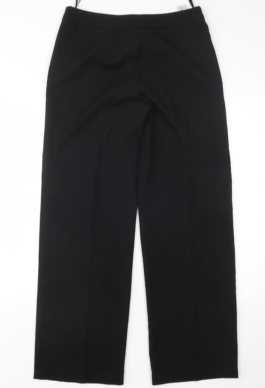 Womens UK Size 8 NEXT Regular Fit  Black Trousers