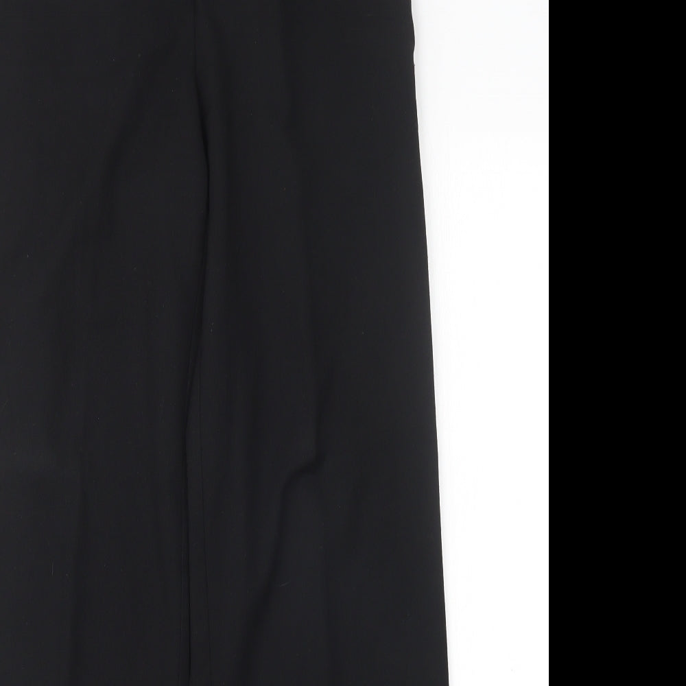 Womens UK Size 8 NEXT Regular Fit  Black Trousers
