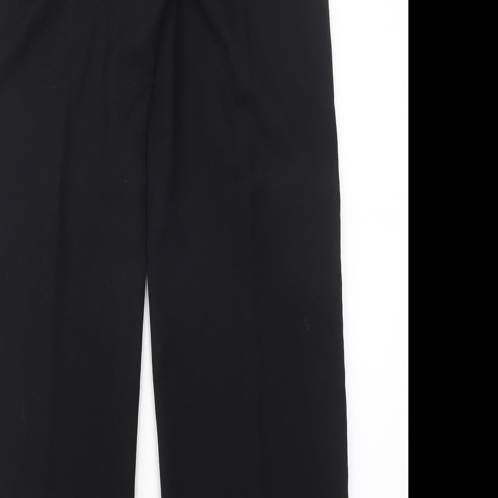 Womens UK Size 8 NEXT Regular Fit  Black Trousers