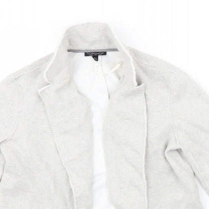 Womens UK Size 12 Topshop Grey Jacket