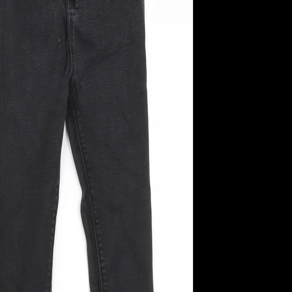 Denim Co Girls Black  Cotton Skinny Jeans Size 11-12 Years  Regular