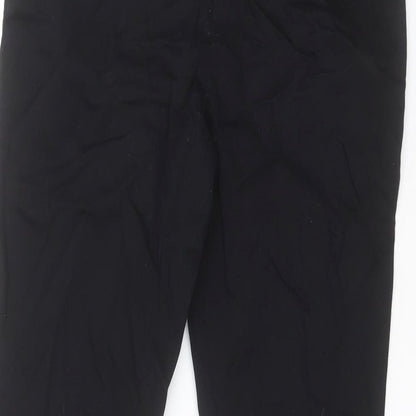 Womens UK Size 8 Dorothy Perkins Regular Fit Dress Pants Black Trousers