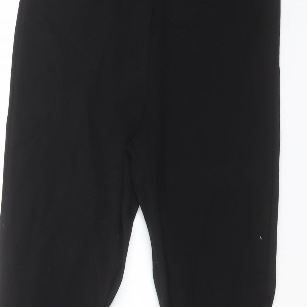 Womens UK Size S Zara   Black Leggings