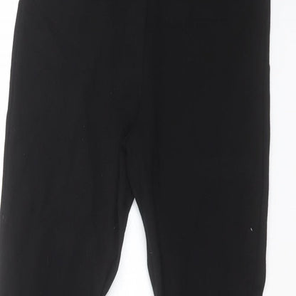 Womens UK Size S Zara   Black Leggings