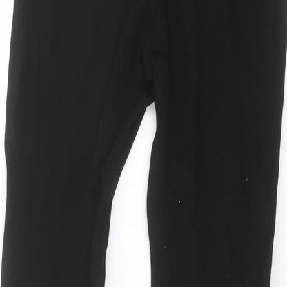 Womens UK Size S Zara   Black Leggings