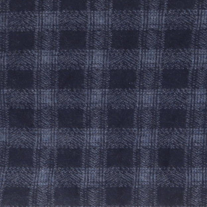 Topshop Womens Blue Plaid Wool Pullover Sweatshirt Size 14