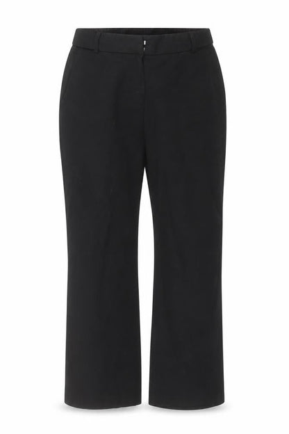 Womens UK Size 12 NEXT Regular Fit Carrot Black Trousers