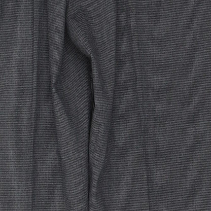 Mens UK Size 34 in Cedar Wood State Slim Fit  Grey Trousers