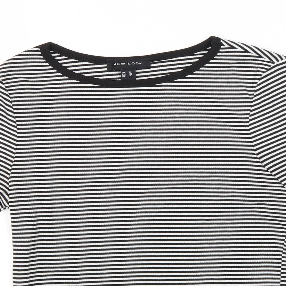 Womens UK Size 8 New Look White Pullover Jumper