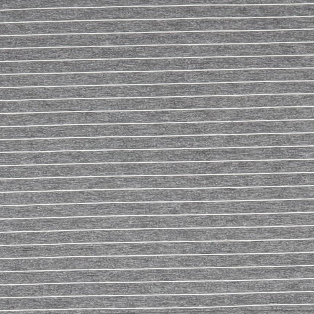 VILA Mens Grey Round Neck Striped Polyester Pullover Jumper Size S