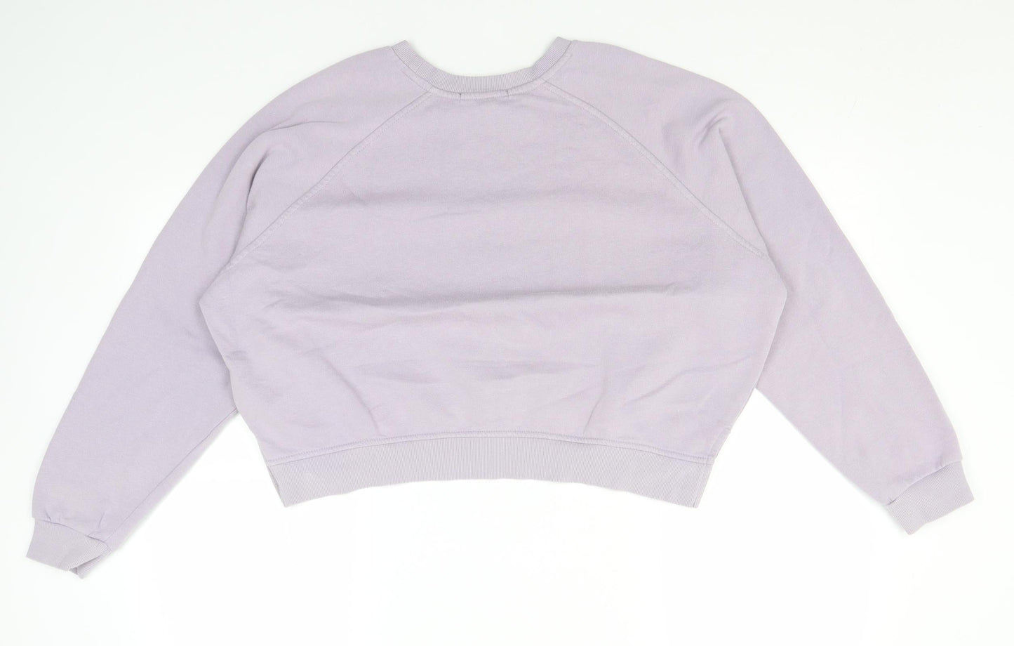 Primark Womens Blue Round Neck  Cotton Pullover Jumper Size 12