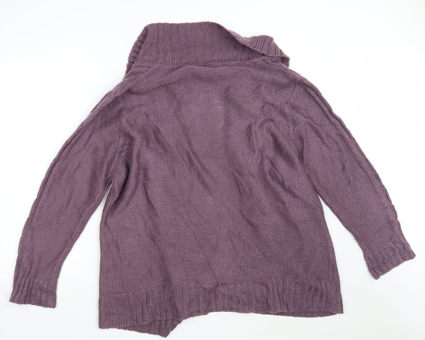 Womens UK Size 20 Being Casual Purple Cardigan Jumper